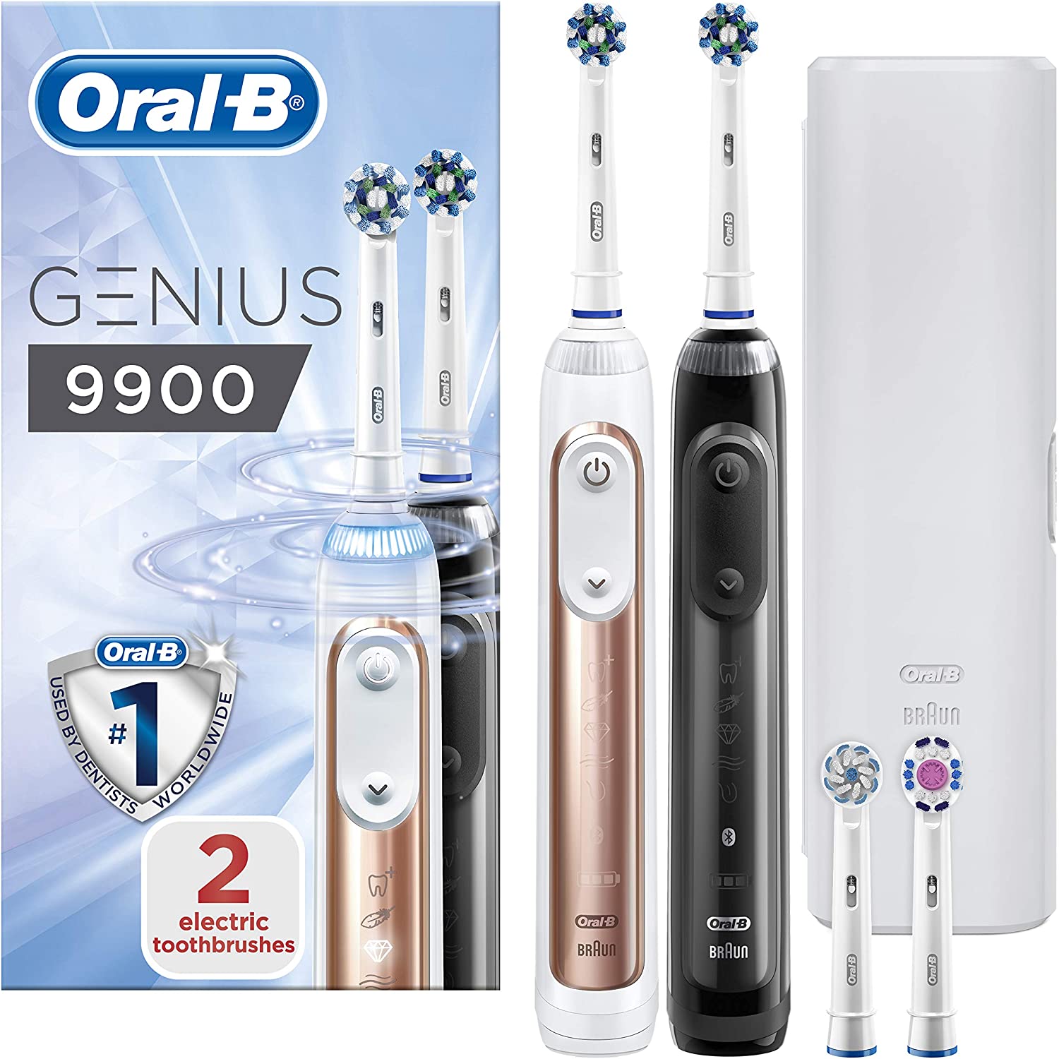 Oral-B Genius 9000 電動牙刷 2支$1211 vs 港行$1998一支！